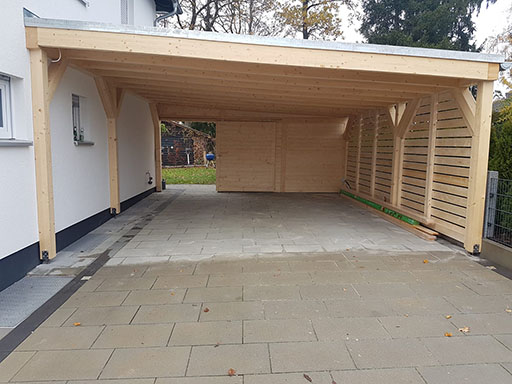 Anlehncarport Oesterreich