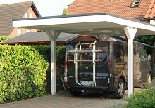 Easycarport hoher Einfahrtshöhe