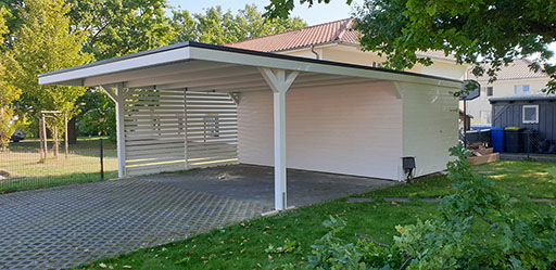 Eckcarport