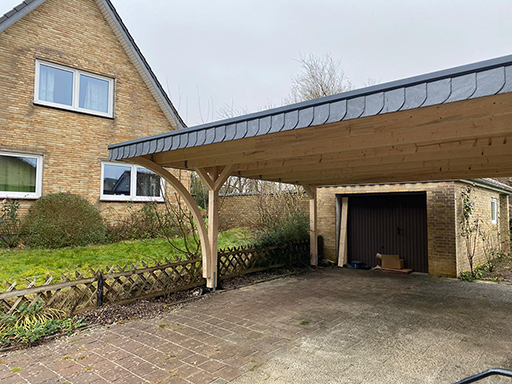 Carport Garage kombinieren