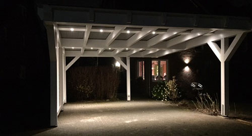 Carport Beleuchtung LED