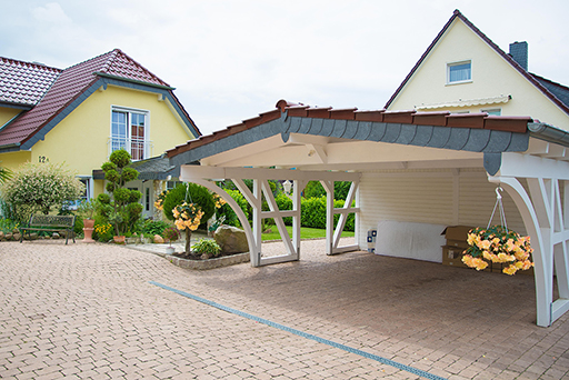 Carport zum Gartenpavillon umbauen