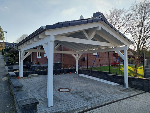 Immobilienwertsteigerung Carport