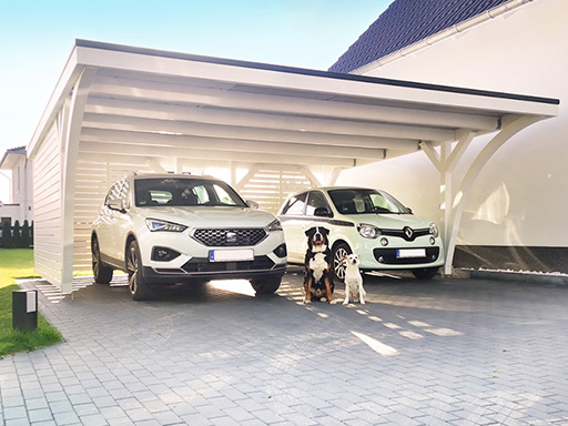 Alu Carport Holz Carport Vergleich