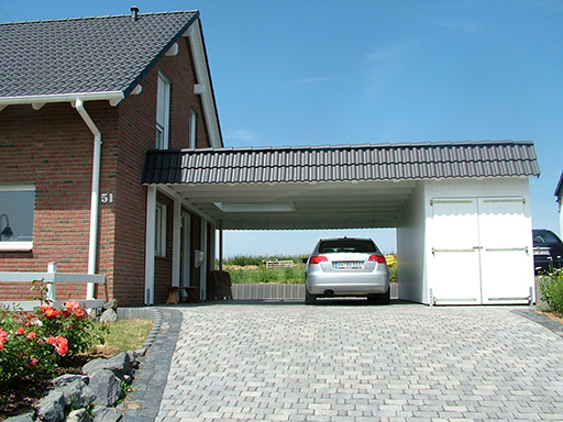 Tor fuer Carport